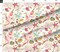 Seashells Watercolor Painted Sea Life Coral Reef Underwater Starfish Beach House Custom Printed Fabric by Spoonflower Various Fabrics by the Yard or Fat Quarter